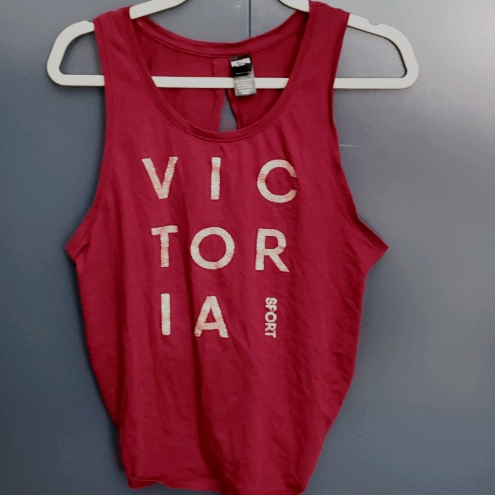 Victoria's secret tied back sport tank top xs